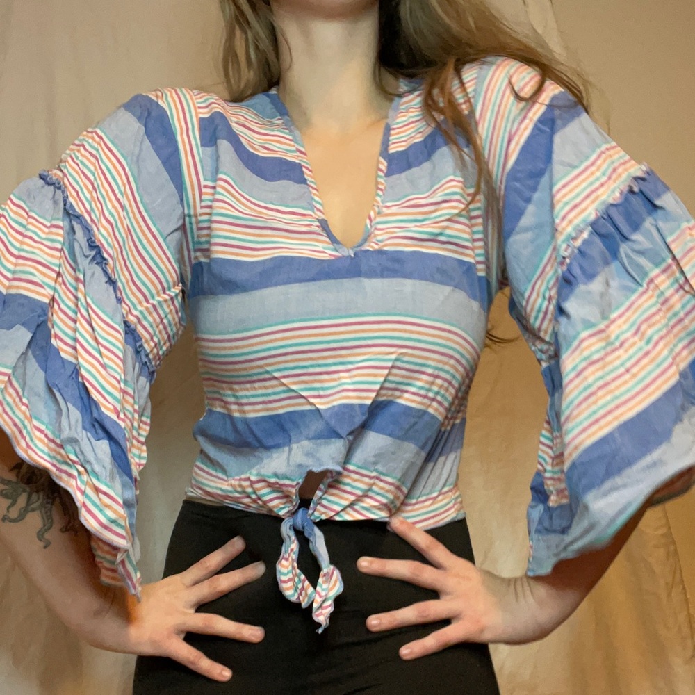 Boho Crop Top